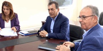 Συνάντηση της διοίκησης της ΚΑΕ Άρης με τον Γιάννη Βρούτση για την παραχώρηση του Αλεξάνδρειου