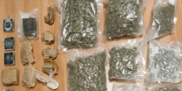 Συνελήφθη σε χωριό του Κιλκίς 31χρονος που είχε πάνω από ένα κιλό κάνναβη και 61 γραμμάρια κοκαΐνη