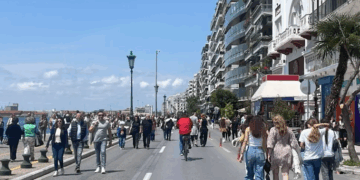 Θεσσαλονίκη: Πεζοδρομείται σήμερα, Κυριακή 10 Αυγούστου, η παραλιακή Λεωφόρος Νίκης