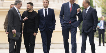 Ευρωπαίοι ηγέτες για τη συνάντηση Πούτιν - Τραμπ στην Αλάσκα: "Ο δρόμος προς την ειρήνη για την Ουκρανία δεν μπορεί να αποφασιστεί χωρίς το Κίεβο"