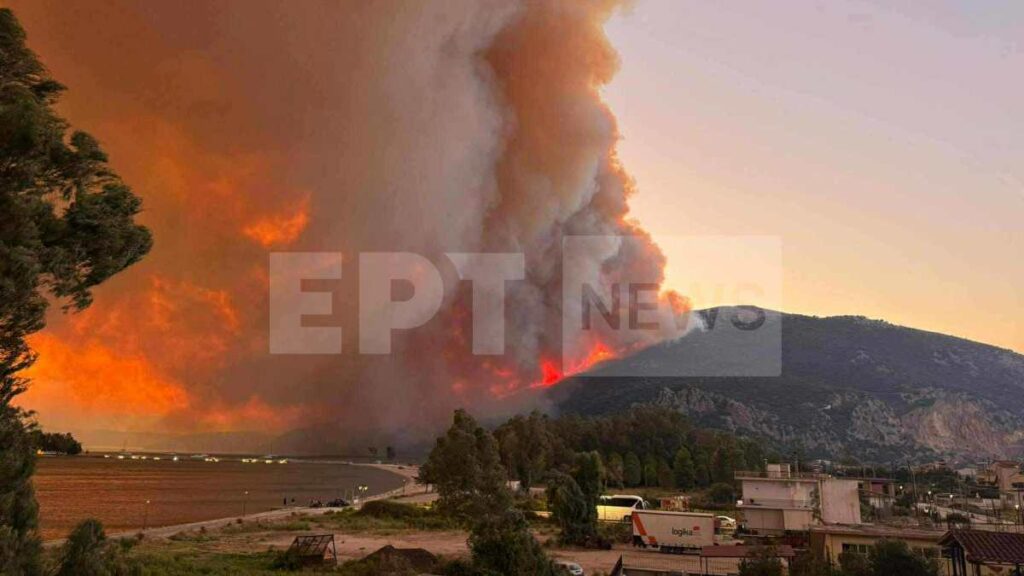 Μεγάλη φωτιά στη Ζάκυνθο – Μάχη με τις φλόγες σε Άρτα, Πρέβεζα και Βόνιτσα – Εκκενώνονται οικισμοί