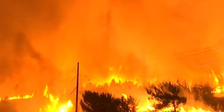 Συνεχίζεται η μάχη με τις φωτιές στη Χίο και στην Άρτα – Χωρίς ενεργό μέτωπο η Ζάκυνθος