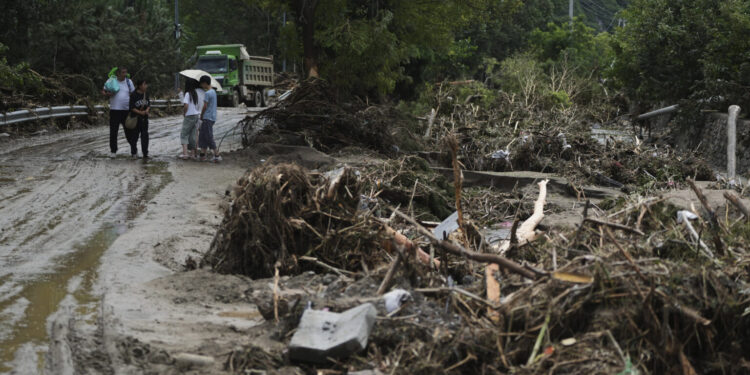 Κίνα: Μεγάλες πλημμύρες στον νομό της Εσωτερικής Μογγολίας - Τουλάχιστον 9 νεκροί και 3 αγνοούμενοι