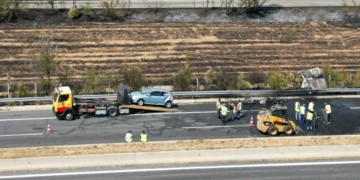 Θανατηφόρο τροχαίο στην Εγνατία Οδό μεταξύ Κομοτηνής και Ξάνθης – 3 νεκροί 