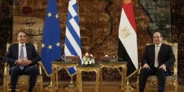 Κ. Μητσοτάκης: Tηλεφωνική επικοινωνία με τον Πρόεδρο της Αιγύπτου Άμπντελ Φάταχ αλ Σίσι για το θέμα της Γάζας