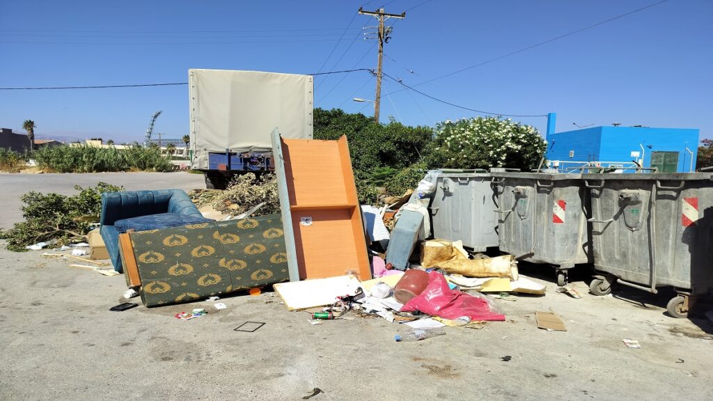 Εισαγγελική παρέμβαση για τη δραματική κατάσταση με τα σκουπίδια στην πόλη του Ηρακλείου
