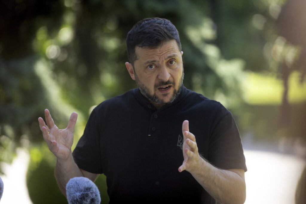 Ο Ζελένσκι απέρριψε ευρωπαϊκό σχέδιο για ζώνη ασφαλείας 40 χλμ. ανάμεσα σε Ρωσία και Ουκρανία