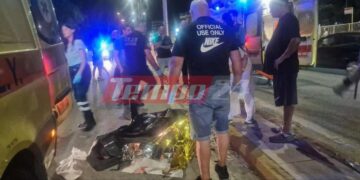 Θανατηφόρο τροχαίο στην Πάτρα: Μηχανή παρέσυρε και σκότωσε ηλικιωμένη γυναίκα – Τραυματίστηκε η 8χρονη εγγονή της