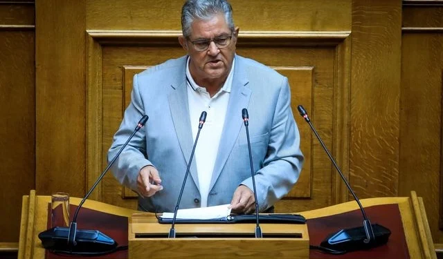 Ομιλία Κουτσούμπα στη Βουλή: "Ο λαός δεν θα μείνει σε ρόλο θεατή της αντιλαϊκής πολιτικής της κυβέρνησης και της ΕΕ"