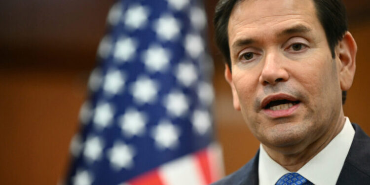 Ο Μάρκο Ρούμπιο υπερασπίζεται το Ισραήλ και επικρίνει τις ευρωπαϊκές κυβερνήσεις που θα αναγνωρίσουν κράτος της Παλαιστίνης