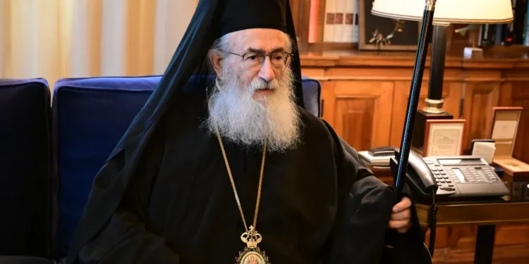 Αποχωρεί από τη Μονή Σινά ο Αρχιεπίσκοπος Δαμιανός