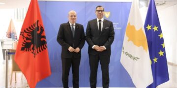 Κωνσταντίνος Κόμπος: "Η Κύπρος υποστηρίζει την προοπτική προσχώρησης της Αλβανίας στην Ευρωπαϊκή Ενωση"