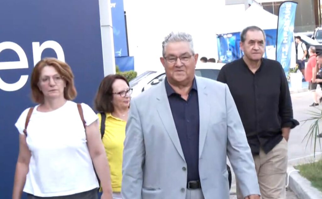 Θεσσαλονίκη: Ο Δημήτρης Κουτσούμπας στην 89η ΔΕΘ