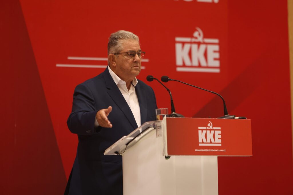 Δ. Κουτσούμπας από τη ΔΕΘ: "Οι παροχές της κυβέρνησης είναι «αδειανό πουκάμισο»"