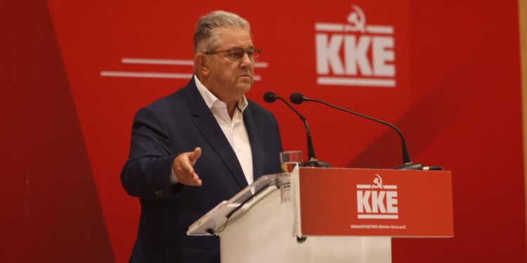 Δ. Κουτσούμπας από τη ΔΕΘ: "Οι παροχές της κυβέρνησης είναι «αδειανό πουκάμισο»"