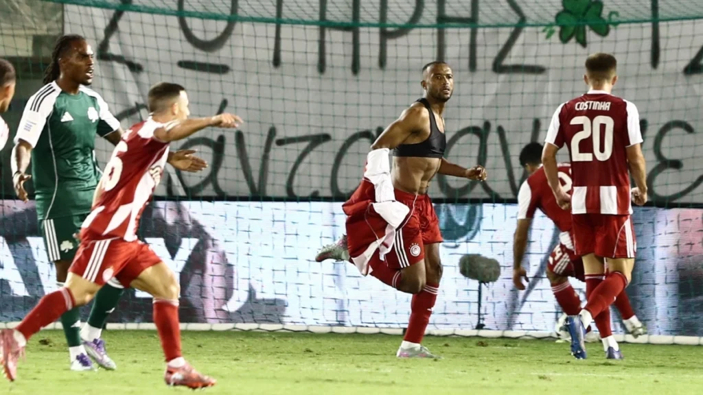 Παναθηναϊκός - Ολυμπιακός 1-1 με γκολ του Ελ Καμπί μίλησε στο τέλος