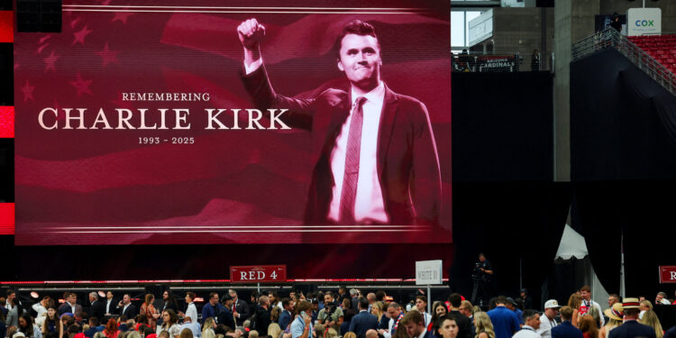 ΗΠΑ: Ομιλία Τραμπ στο μνημόσυνο του Τσάρλι Κερκ