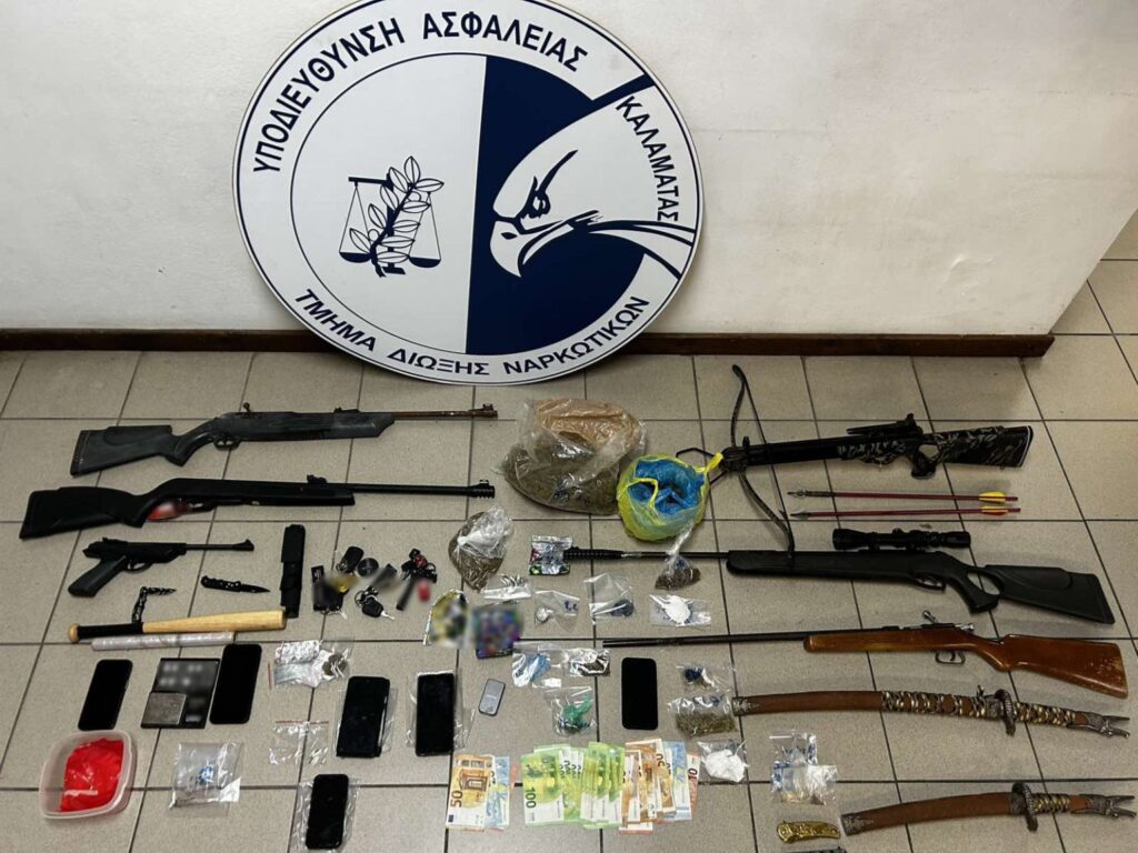Μεσσηνία: Συνελήφθησαν 15 μέλη εγκληματικής οργάνωσης που διακινούσε σκληρά ναρκωτικά στην Κορώνη – Στρατολογούσαν και ανήλικους