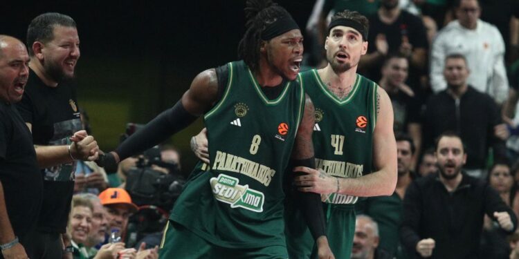 Euroleague: Ο Παναθηναϊκός νίκησε με 91-85 τη Βιλερμπάν με κορυφαίους τους Χολμς και Ναν