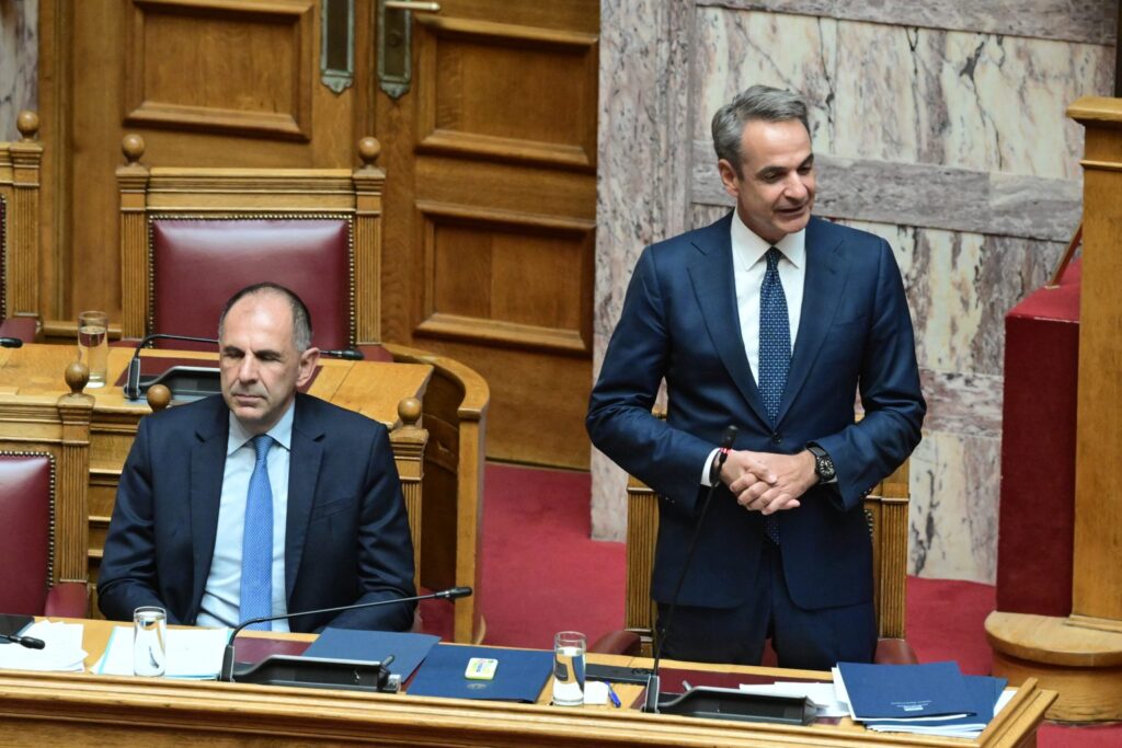 Ομιλία Κ. Μητσοτάκη στη Βουλή: «Η διπλωματία δεν μπορεί να συγχέεται με επαναστατική γυμναστική»