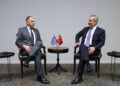 Γιώργος Γεραπετρίτης στη συνάντηση με τον Χακάν Φιντάν: "Η μόνη διαφορά μεταξύ Ελλάδας και Τουρκίας είναι η οριοθέτηση ΑΟΖ και υφαλοκρηπίδας"