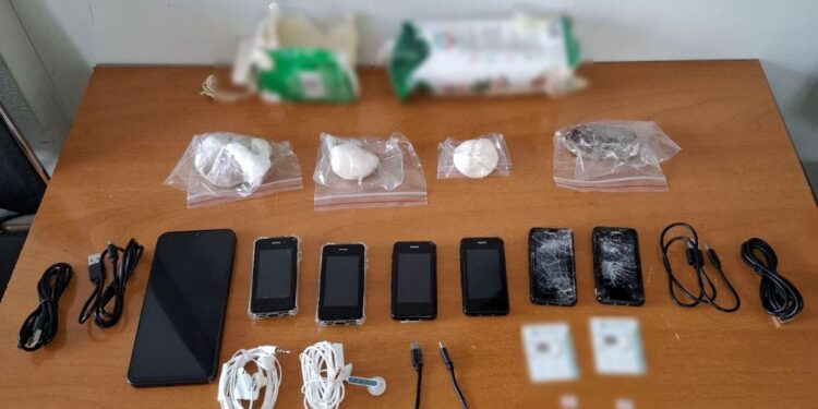 Έρευνα της Αστυνομίας στις Φυλακές Τρικάλων: Εντοπίστηκαν ναρκωτικά, κινητά και αυτοσχέδιο μαχαίρι