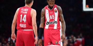 Euroleague: Ολυμπιακός – Μονακό 87-92 - Ο Σπανούλης πήρε ξανά διπλό στο ΣΕΦ