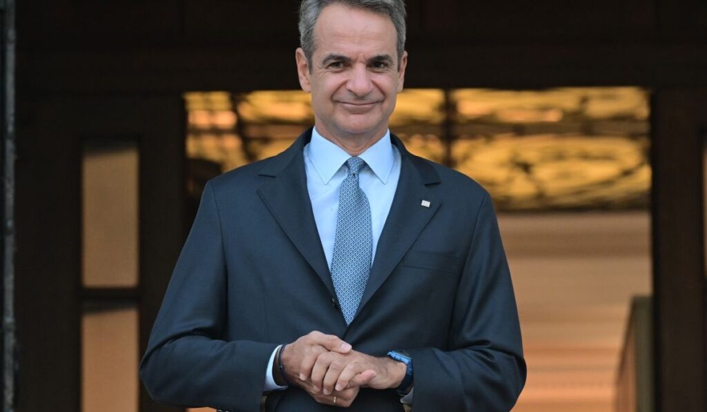 Ο Κ. Μητσοτάκης σήμερα στο Σινά για την ενθρόνιση του νέου Ηγουμένου της Ιεράς Μονής Αγίας Αικατερίνης Σινά, κ. Συμεών