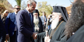 Μητσοτάκης από τη Μονή Σινά: «Εθνικό καθήκον το ενδιαφέρον μας για την αποστολή της Μονής»