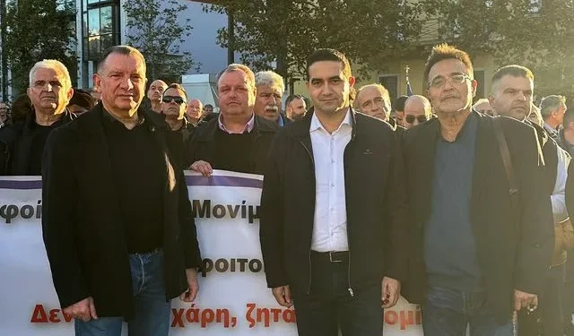 Μιχάλης Κατρίνης: "Το ΠΑΣΟΚ δίπλα στον δίκαιο αγώνα των στρατιωτικών"