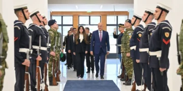 Γκιλφόιλ στη συνάντηση με τον Ν. Δένδια στο Πεντάγωνο: "Ανεβάζουμε τη συνεργασία ΗΠΑ - Ελλάδας σε νέα ύψη"