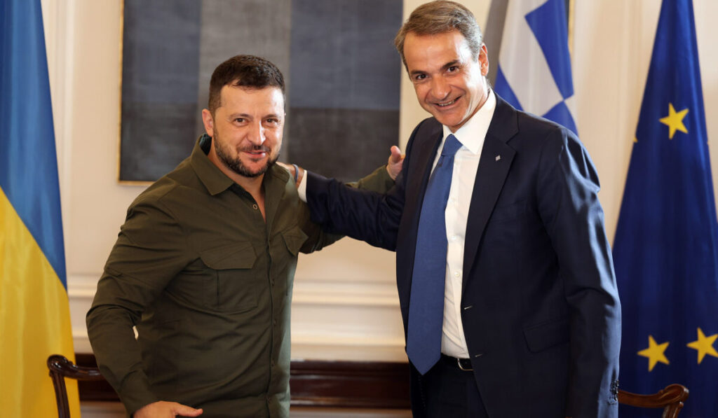 Την Κυριακή ο Ζελένσκι στην Αθήνα - Συναντήσεις με Τασούλα, Μητσοτάκη και Κακλαμάνη