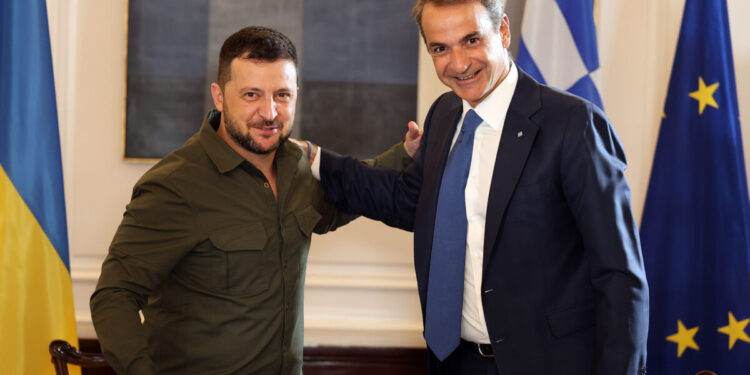 Την Κυριακή ο Ζελένσκι στην Αθήνα - Συναντήσεις με Τασούλα, Μητσοτάκη και Κακλαμάνη