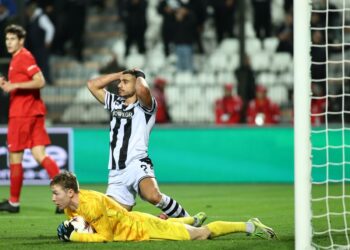 Europa League: Την ευκαιρία για απευθείας πρόκριση στην 8άδα έχασε ο ΠΑΟΚ με την ισοπαλία 1-1 με την Μπραν στην Τούμπα