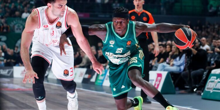 Euroleague: Ο Παναθηναϊκός νίκησε με 93-82 την Χάποελ Τελ Αβίβ και παραμένει στην τετράδα