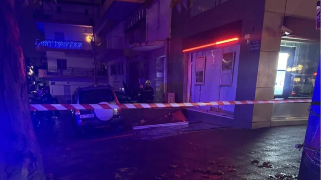 Θεσσαλονίκη: Έκρηξη σε υποκατάστημα τράπεζας στον Εύοσμο τα ξημερώματα των Χριστουγέννων
