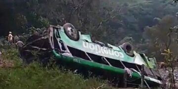 Πολύνεκρο τροχαίο στο Μεξικό: Τουλάχιστον δέκα νεκροί και 32 τραυματίες σε ανατροπή λεωφορείου στην πόλη Ζοντεκοματλάν