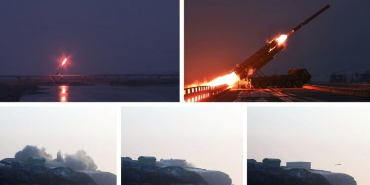 Η Βόρεια Κορέα πραγματοποίησε δυο εκτοξεύσεις πυραύλων κρουζ μακρού βεληνεκούς προς την κατεύθυνση της θάλασσας