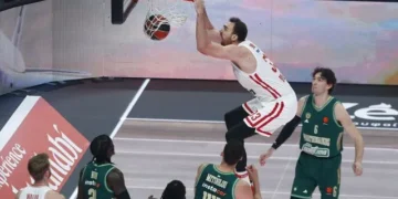 Euroleague: Τεράστια νίκη του Ολυμπιακού επί του Παναθηναϊκού 82-87 μέσα στο T-Center