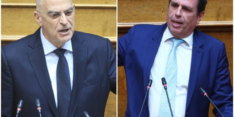 Επεισόδιο Νίκου Δένδια και Δημήτρη Καιρίδη στο καφενείο της Βουλής