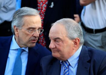 Νέα κοινή εμφάνιση Καραμανλή – Σαμαρά