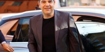 Συνάντηση του Αλέξη Τσίπρα με τον δήμαρχο Θεσσαλονίκης Στέλιο Αγγελούδη και τον μητροπολίτη Φιλόθεο