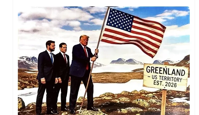 Ο Τραμπ "τραβάει το σχοινί" με... AI εικόνες που δείχνουν τη Γροιλανδία αμερικανική