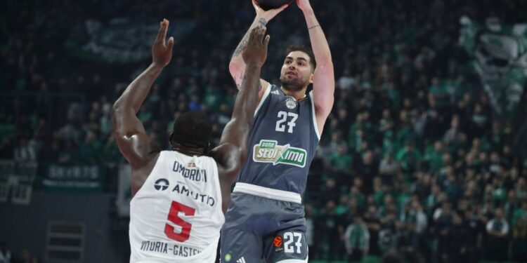 Euroleague: Ο Παναθηναϊκός, με MVP τον Τολιόπουλο επέστρεψε στις νίκες με 93-74 επί της Μπασκόνια