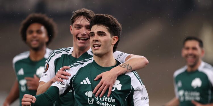 Europa League: Ο Παναθηναϊκός αναδείχθηκε ισόπαλος 1-1 τη Ρόμα που έπαιζε  για 75+ λεπτά με παίκτη λιγότερο