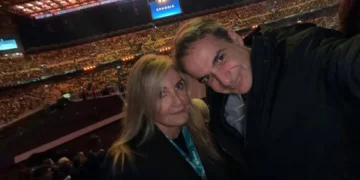 Ο Κ. Μητσοτάκης στο Μιλάνο, στην τελετή έναρξης των Χειμερινών Ολυμπιακών Αγώνων