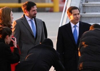 Ο Μάρκο Ρούμπιο σήμερα στην Ουγγαρία μετά τη διάσκεψη του Μονάχου για συνάντηση με τον Β. Ορμπάν