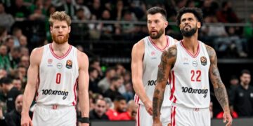Ο Ολυμπιακός έχασε 99-94 από τη Ζαλγκίρις μετά από δύο παρατάσεις σε ματς “θρίλερ” στο Κάουνας