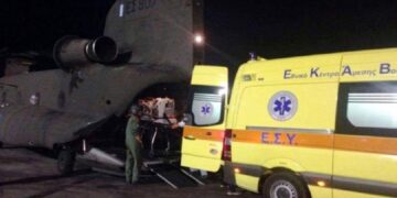 Επιχείρηση επείγουσας αεροδιακομιδής για Γαλλίδα που τραυματίστηκε στην Παλαιόχωρα Χανίων