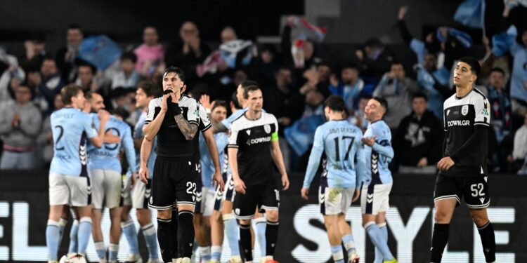 Ο ΠΑΟΚ έχασε από τη Θέλτα με 1-0 στο “Μπαλαΐδος” και αποχαιρέτησε ηρωικά την Ευρώπη